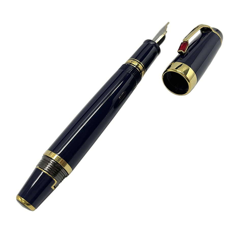

YAMALANG Classic Luxury Pen Bohemian Telescopic Fountain Series Wine 5 Styles Mini Supplementary Ink Bag Fountain Gold And Silver Clip Writing