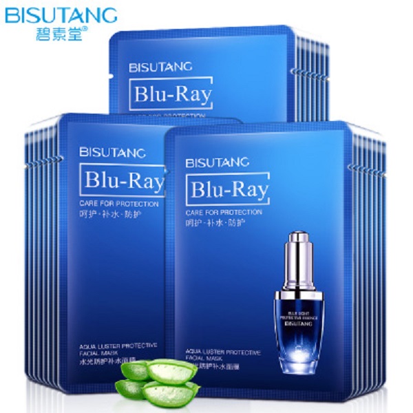 

Face masks skin care dry sensitive moisturizer fresh Aloe Vera moisturizing mask 1pc Water light protective peels 30pcs a lot large order ca