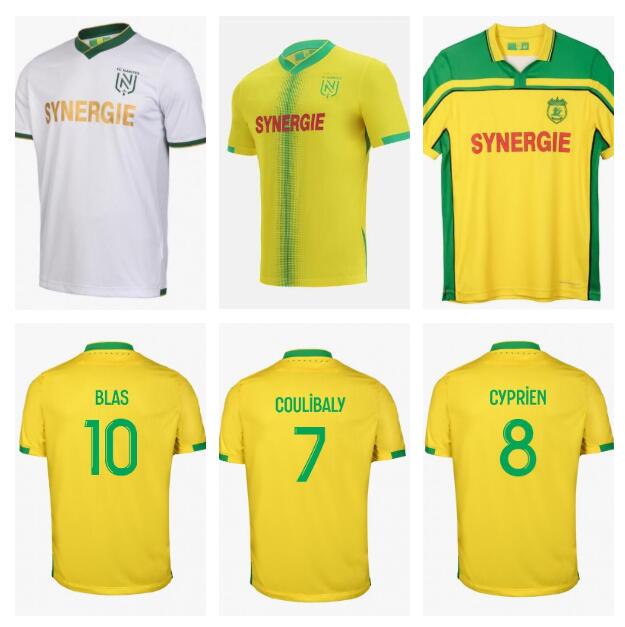 

FC Nantes BLAS SIMON Soccer Jerseys 2021 22 KOLO MUANI Maillots De Foot CYPRIEN EMOND COULIBALY AUGUSTIN CHIRIVELLA A.TOURE GIROTTO Football Shirt, 21/22