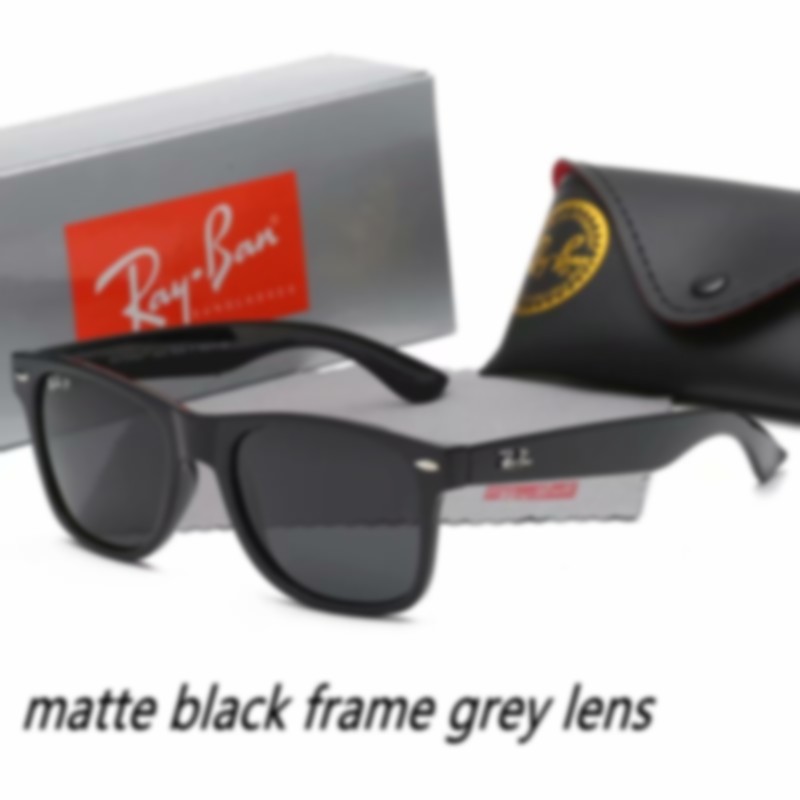 

High Quality Ray Sunglasses Vintage Pilot Brand Sun Glasses Band Polarized UV400 Bans Men Women Ben Sunglasses With Box and Case P2140, White;black