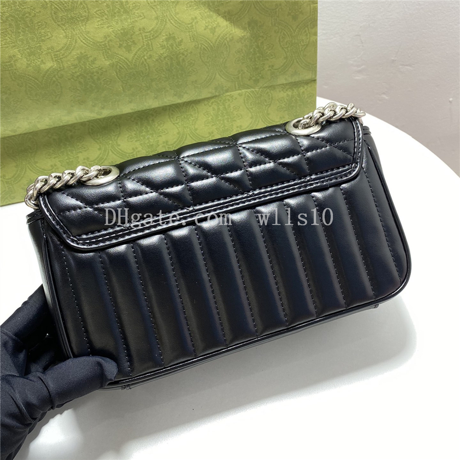 

Handbags Designer bags women Crossbody Messenge Fashion Genuine Leather With box high quality Chains Clutch shoulder bag Cross Body woman Purse Handbag GB119, Grey