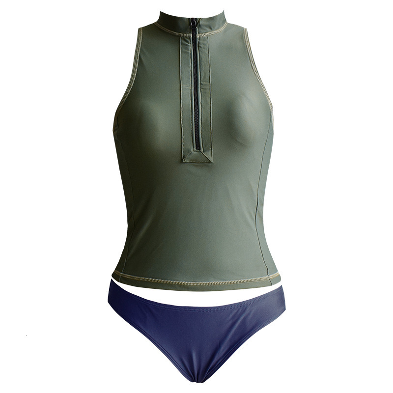 

women's bikini professional swimsuit, White;black