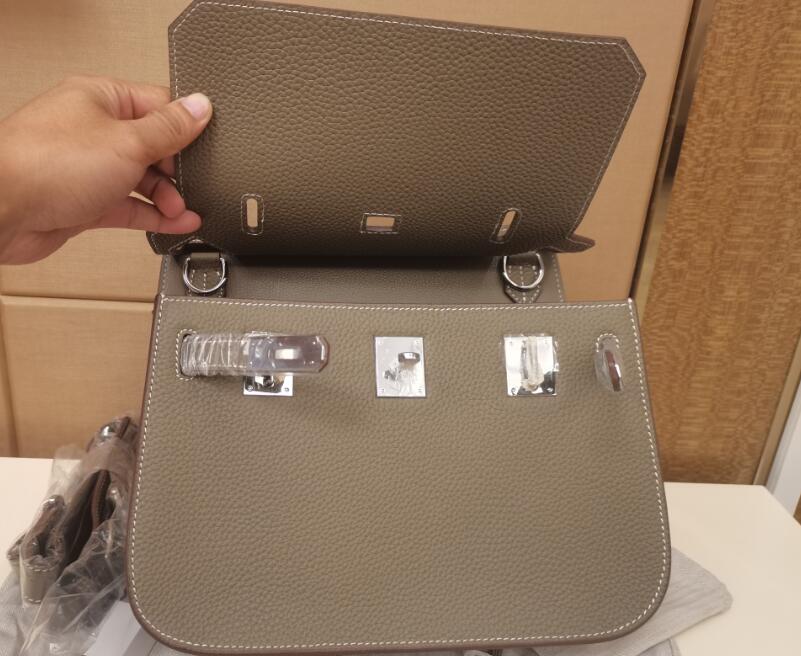 

Realfine888 5A Quality Jipsiere 28cm Bags Shoulder Handbag For Women Come with Dust Bag Box, Jipsiere_03