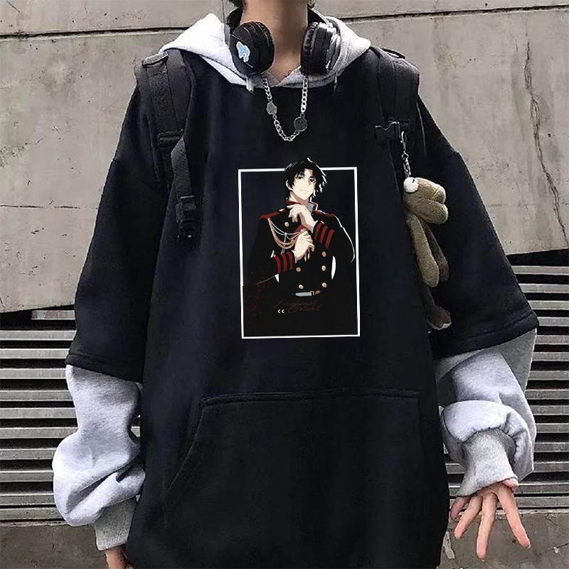 

Men's Hoodies & Sweatshirts Yuuichirou Hyakuya Japan Anime Seraph Of The End Harajuku Casual Winter Oversized Itself Women Clothes, Yellow