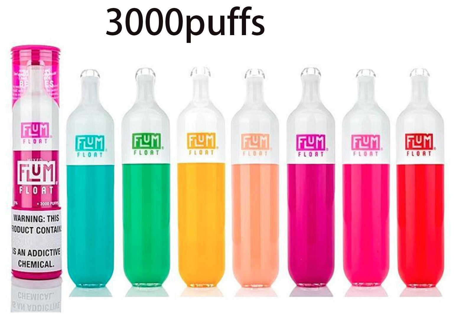 

Flum Float Disposable Vape Pod Device Kit E-cigarettes 3000 Puffs 500mAh Battery Prefilled 8ml Cartridge Vape Pen VS Puff Bars VS Puff Bar