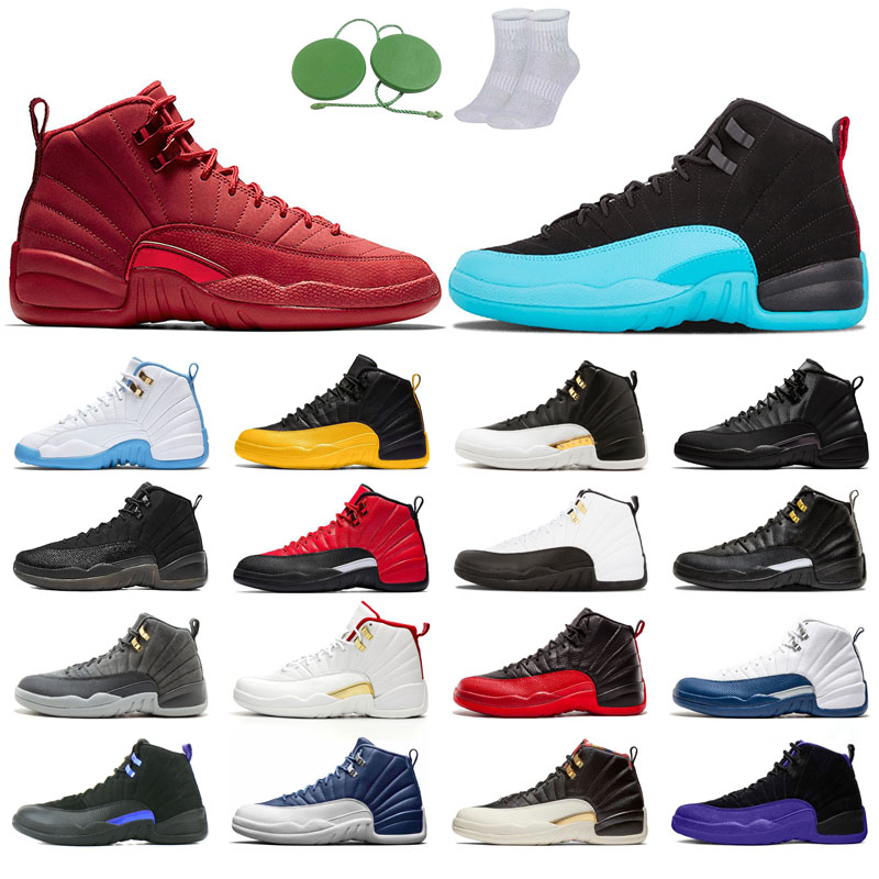 

12s man basketball shoes winterized wings University Gold Blue the master taxi Nice flu game o-black Michigan gym red gamma french FIBA Dark grey concord CNY stone