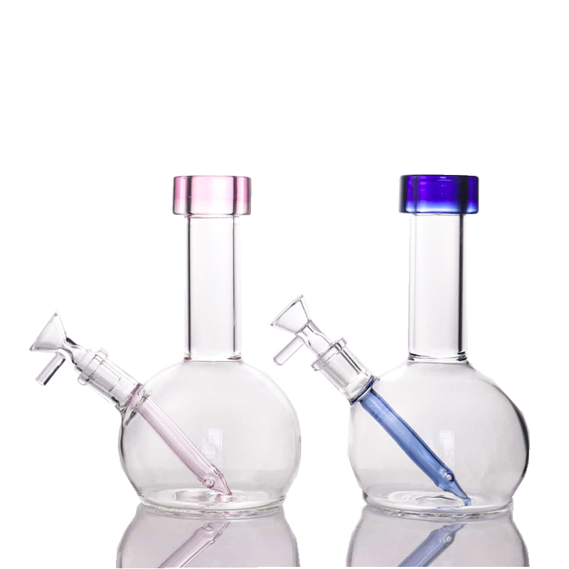 

hookah HAND Small Bong 7.4Inches colorful mouth Bubbler Water pipe Good function Pipes