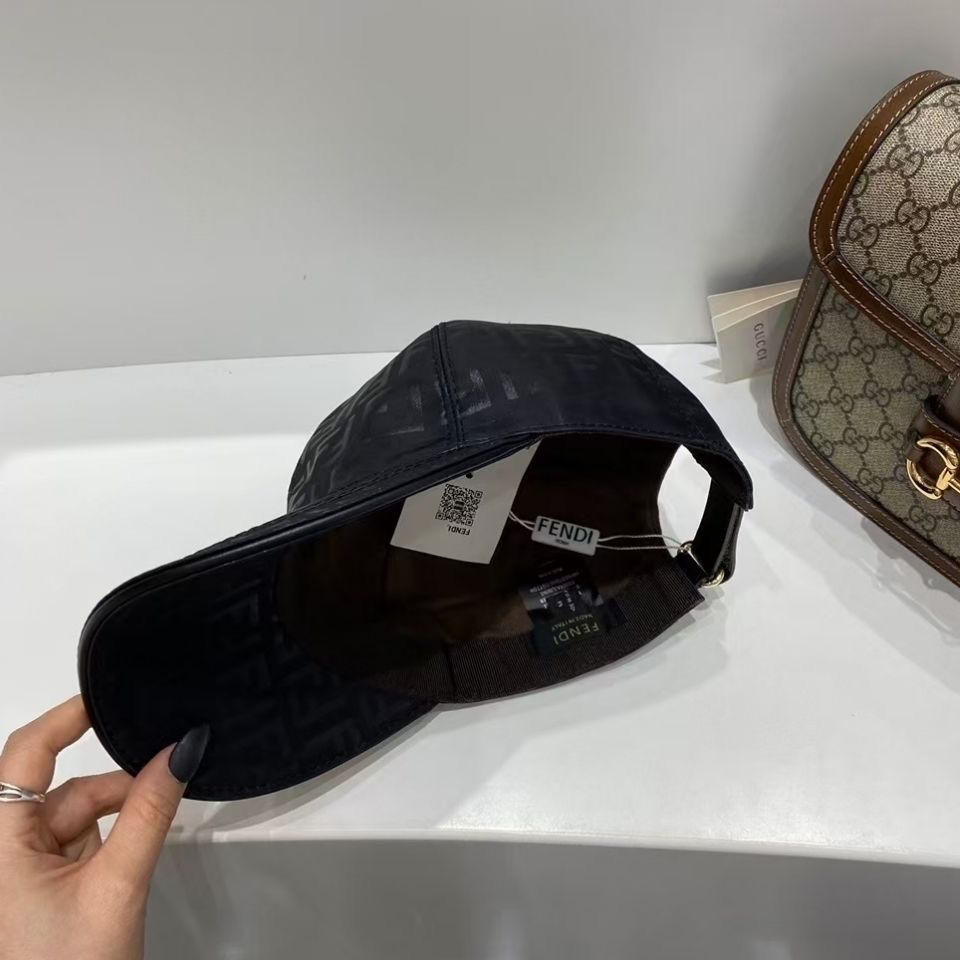 

Fenjia Baseball Cap Double Ff Dark Flower Classic Catwalk Male Star Same Comfortable Light Luxury Versatile Hat Fashion Men's and WomenWZT6, Blue;gray