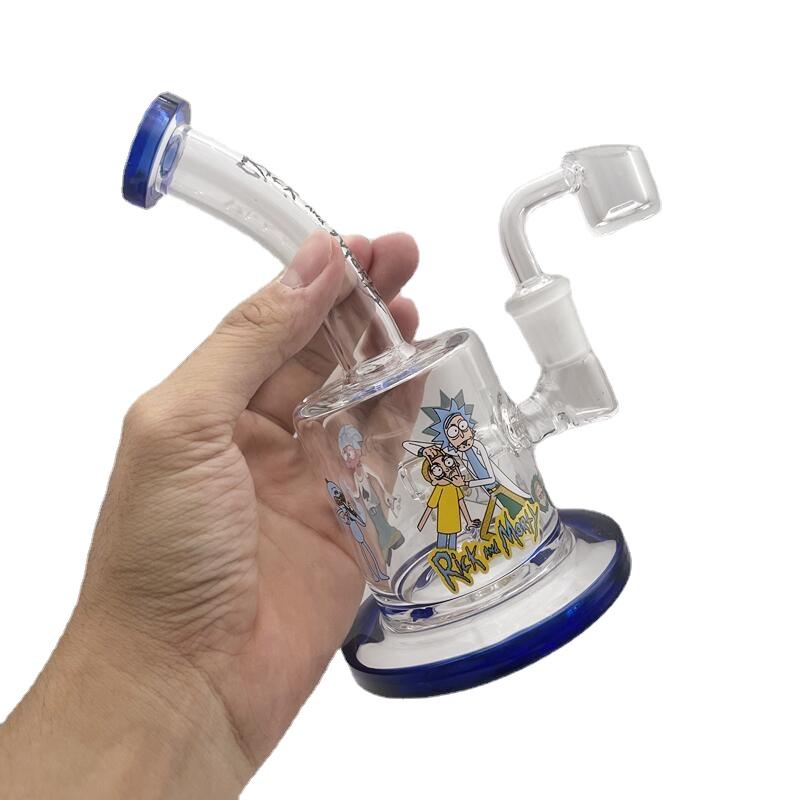 

Vases 17cm Glass Vase Precision Hookah Tube Oil Collector Shisha Chicha