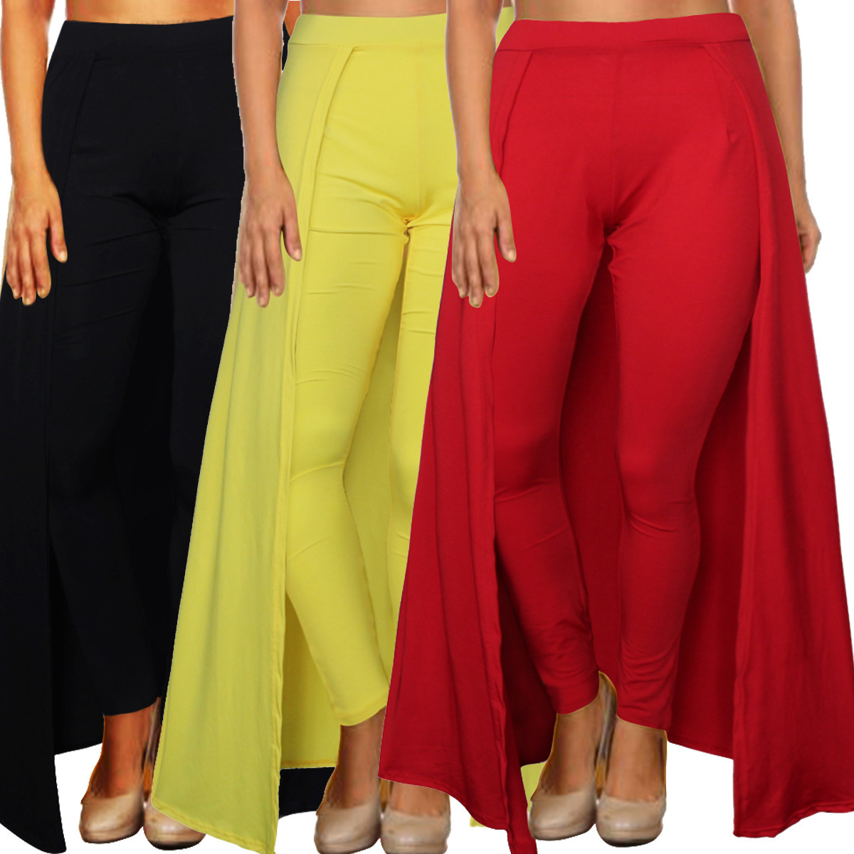 

winter standard women's casual Cape Long Tights women's pants