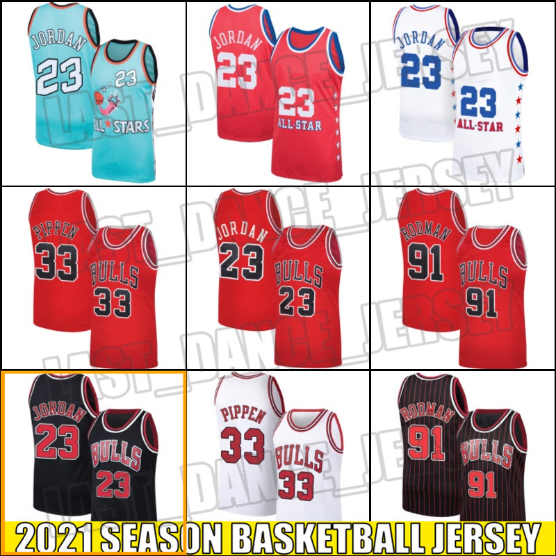 

Chicago Bulls Jersey 23 Michael Jersey Scottie 33 Pippen Jersey Dennis 91 Rodman Jerseys Retro Vintage Throwback ZX651B, Black;red