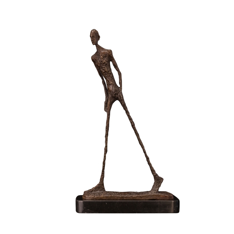

Giacometti Bronze Sculpture Abstract Home Decoration Accessories Statue Sculpture Decorative Sculpture Abstract Modern Art 210329