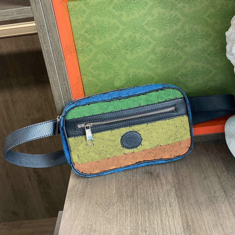 

Multicolor Canvas Belt Bag Off The Grid Unisex Mini Designer Waist Nylon Messager Bags CrossBody Handbag Luxurys Italy Brand Purse Wallet Flap, Customize