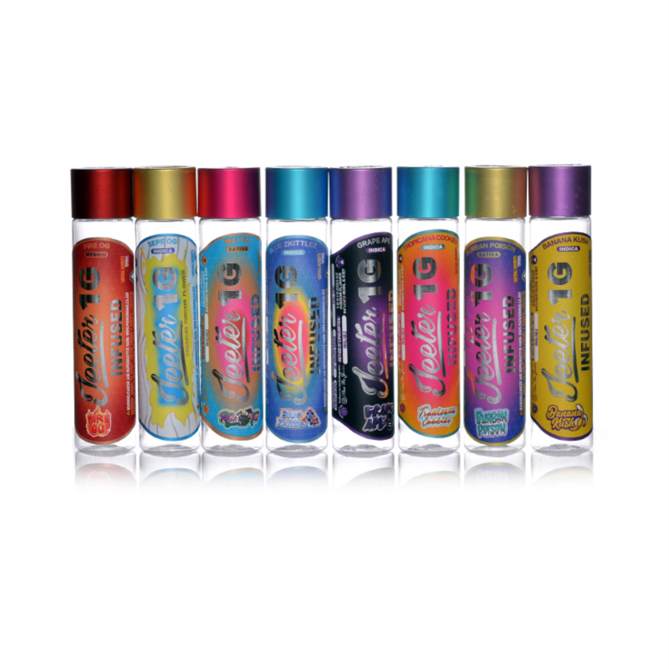 

King Size new pre rolled cones aluminium cap plastic tube with pre roll rolling paper jont wrap for joint cigar packing