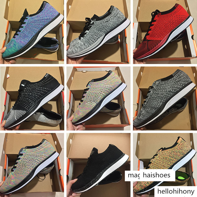 

N11-4 Mariah Fly 2 Women Mens Athletic all black red green Casual Shoes weaving Zoom Racer Sneaker Trainers Size 36-45, Color9
