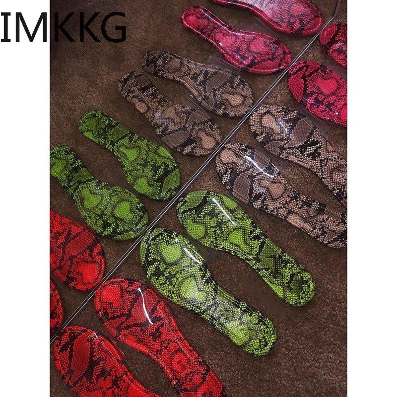 

Slippers Transparent Women Flat Cool Slip-on Convenience Beach Slides Leopard Plus Size Female Outdoor Slipper Summer Sandals, Black