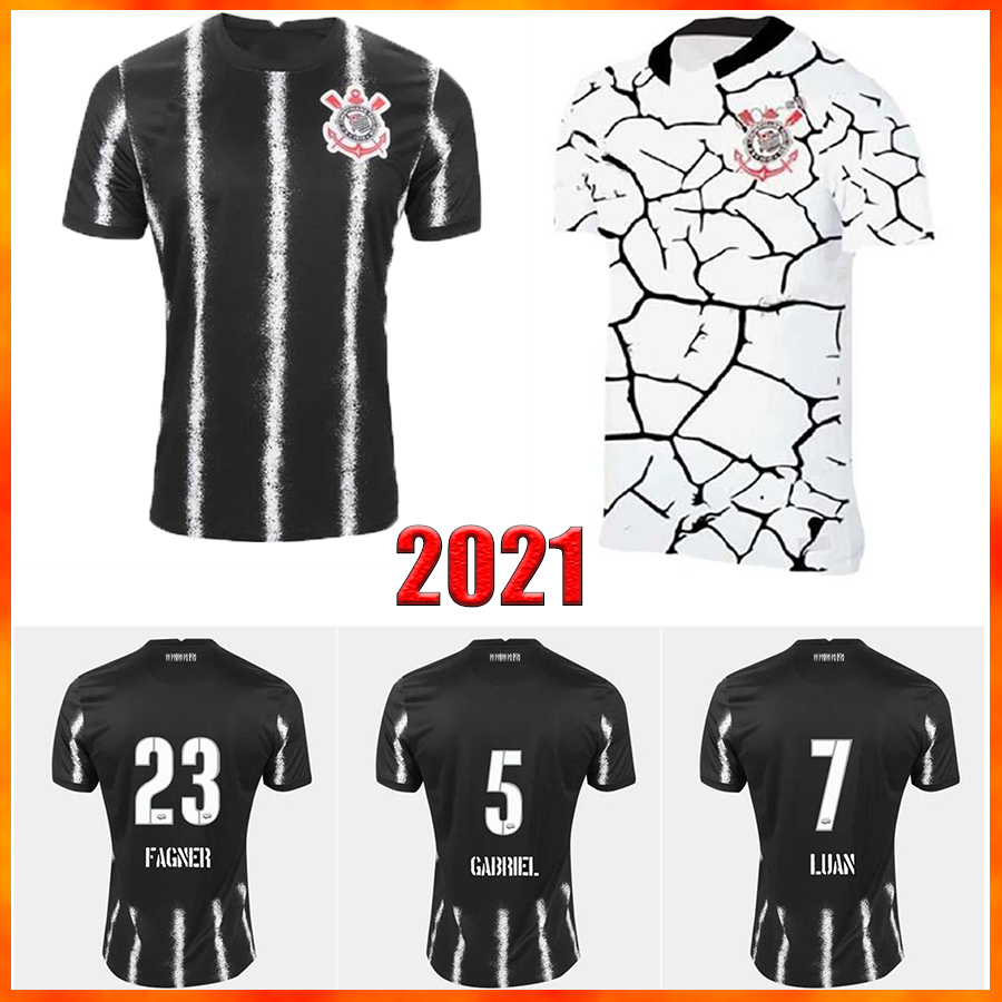 

2021 Newest Corinthian RONALDO SENNA Soccer Jersey 20/21 Paulista home JADSON Maillots PABLO BALBUENA FAGNER RODRIGUINHO KAZIM uniform football Jerseys, Home patch