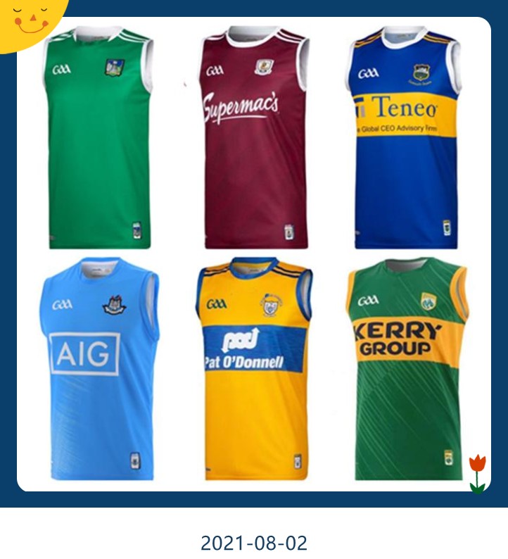 

2021 GAA DERRY CLARE jersey RUGBY LIMERICK ANTRIM WEXFORD TIPPERARY KERRY ULSTER MAYO TYRONE Dublin MEATH GALWAYGAILLIMH ARANN Rugby, Black;gray