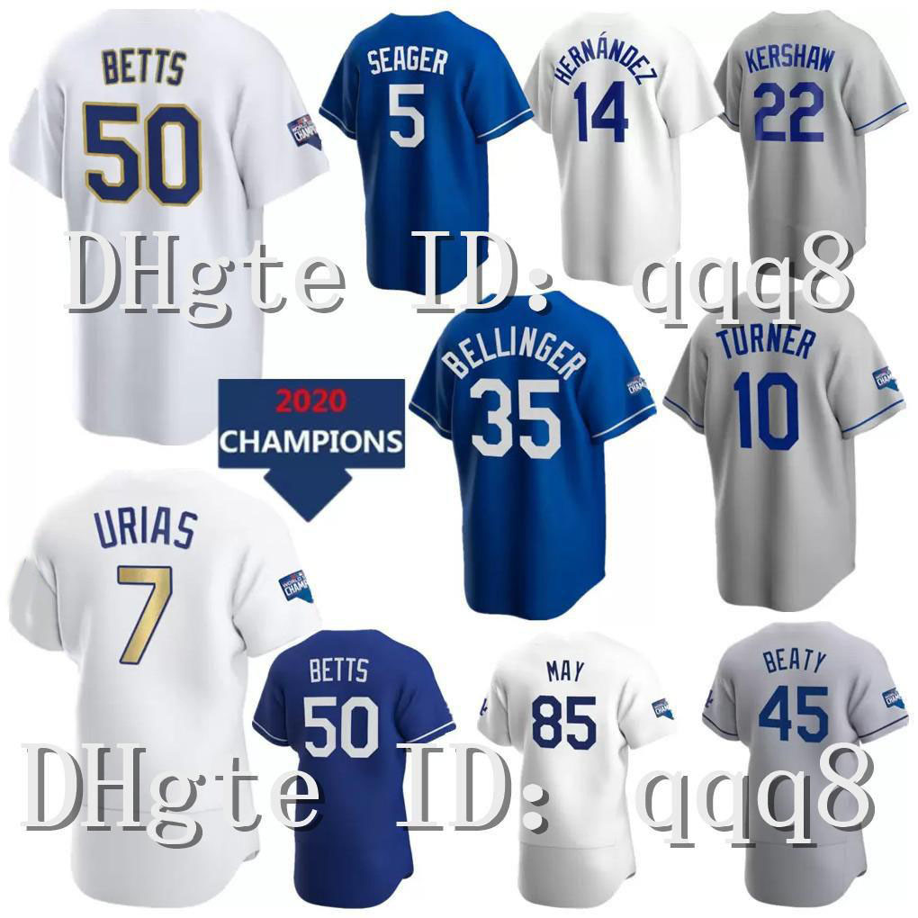 

Mookie Betts Freddie Freeman Baseball Jerseys Julio Urias Cody Bellinger Justin Turner Cody Bellinger Max Scherzer Trea Turner Gavin Lux Clayton Kershaw DODGER, Men
