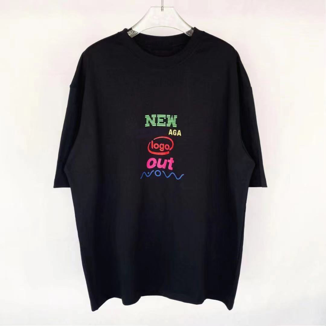 

2021 men t shirt spring and summer tops Jackets high grade cotton printing short sleeve round neck panel luxury T-Shirt Size: XS-L women skull BA1C