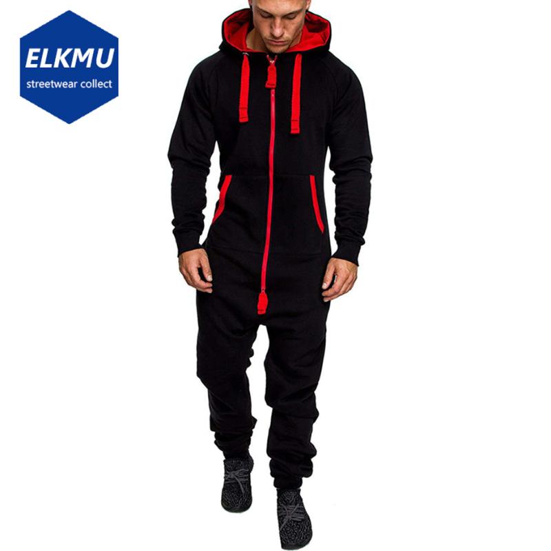 

Men's Pants Jumpsuit Men Camo Hooded Overalls Autumn Winter Thick Fleece Warm Mens Jumpsuits Black Casual Bib