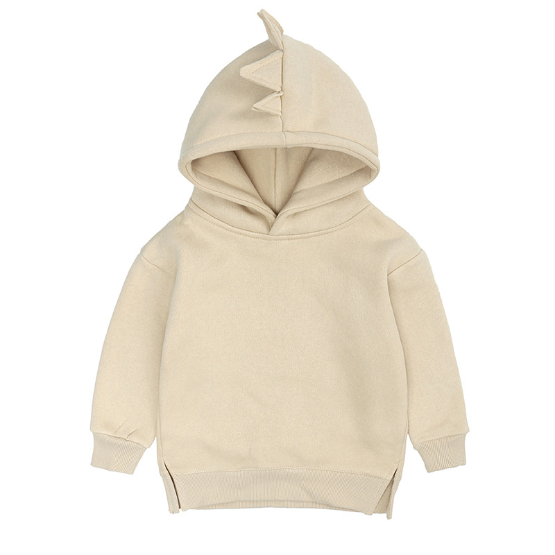 2026 New Baby Girls Jacket Kids Boys Warm Fleece Coat Dinosaur Hooded Spring Girl Clothes Infant Hoodies Children's Clothing Designer