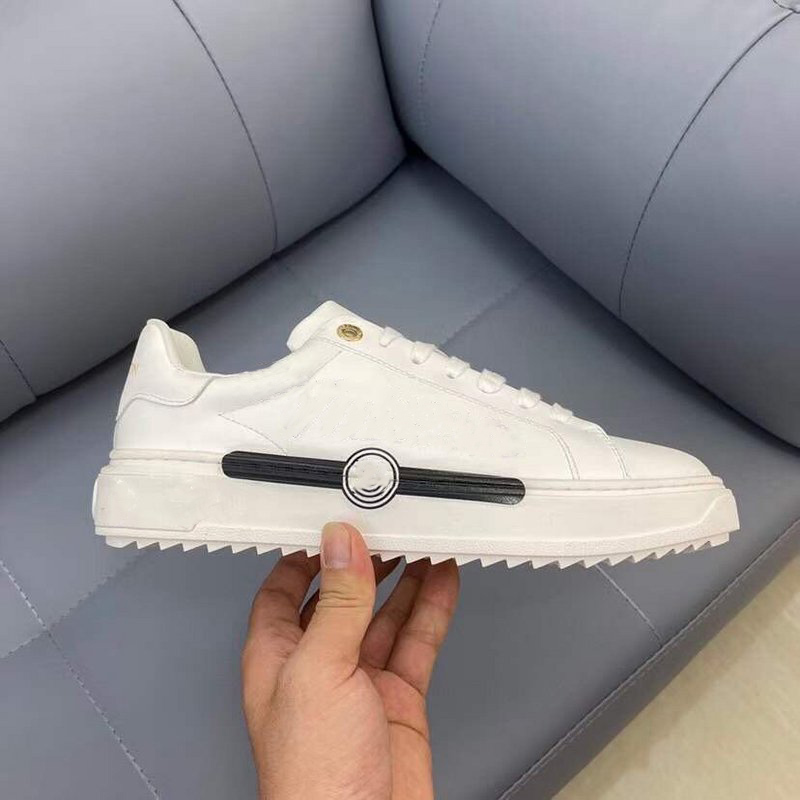 

Classic Couples autumn low-top luxurys designers printed casual shoes women men top quality mens sneakers Loafers lace up fashion shoe womens with box Size 35-45