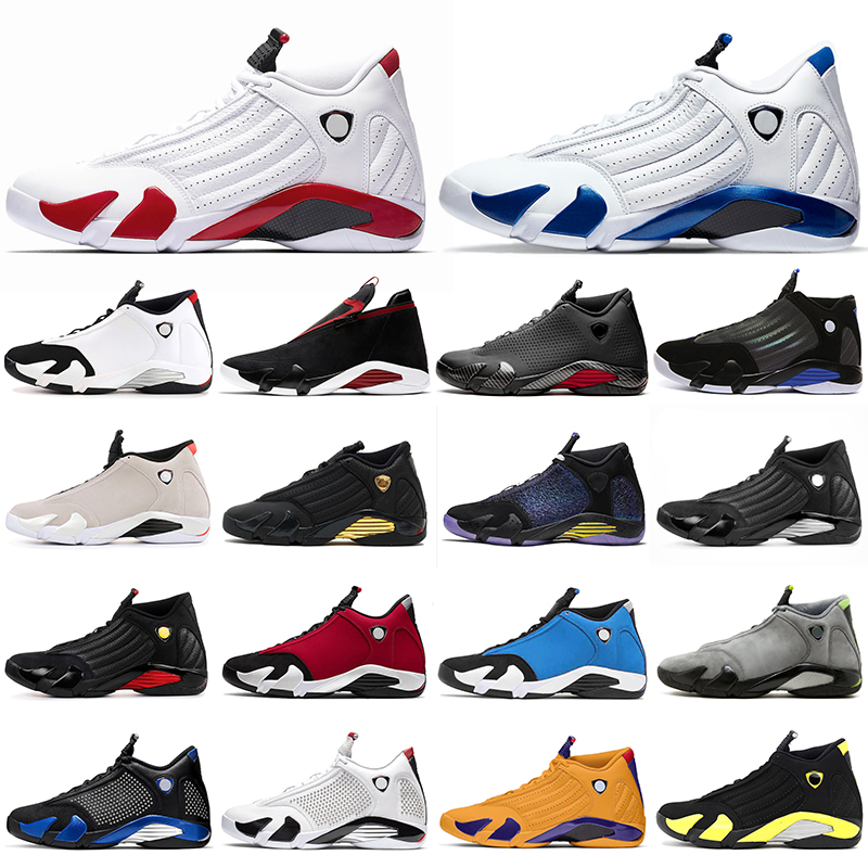 

14 14s men basketball shoes Hyper Royal University Gold Gym Blue Varsity Black Red Desert Sandmen outdoor sports trainers sneakers mens