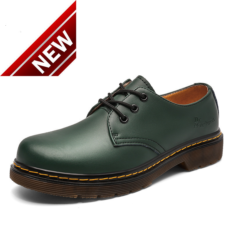Couple de 3 trous classique 1461 cuir Britannique Martin Bottes Sole Top Wo Grands Chaussures pour hommes