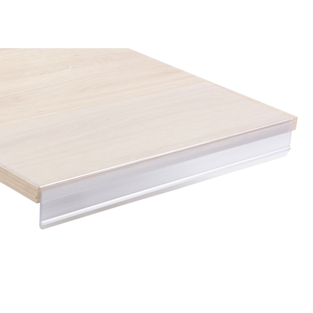 Moveable Pvc Glass Supermarket Warehouse Shelf Labels Frame Label Display Price Tag Holder Strip for Scanner Shelves Holders-image-754758367