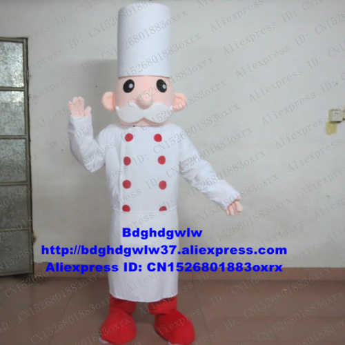 

Mascot Costumes Cook Chef Kitchener Baker Mascot Costume Adult Cartoon Character Outfit Suit Upmarket Upscale People Wear Them zx468, Default color