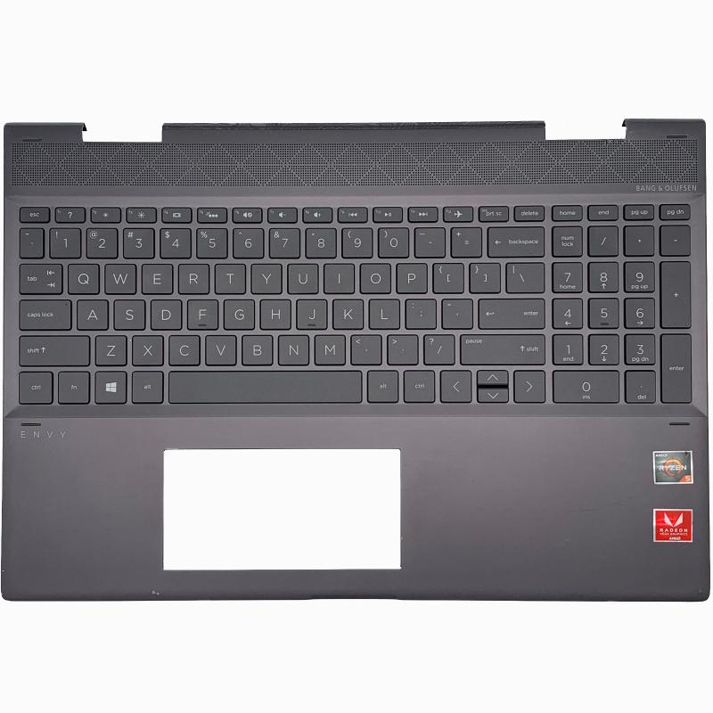 

Laptop Replacement Keyboards Keyboard Palmrest For ENVY X360 15-CN Upper Case Cover ASSEMBLY 609939-001 L20748-001 L32767-001 US