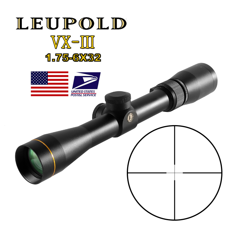 

LEUPOLD VX-3i 1.75-6x32 Cross Tactical Optic Rifle Scope Mil Dot Reticle Hunting Sniper Airsoft Guns Air