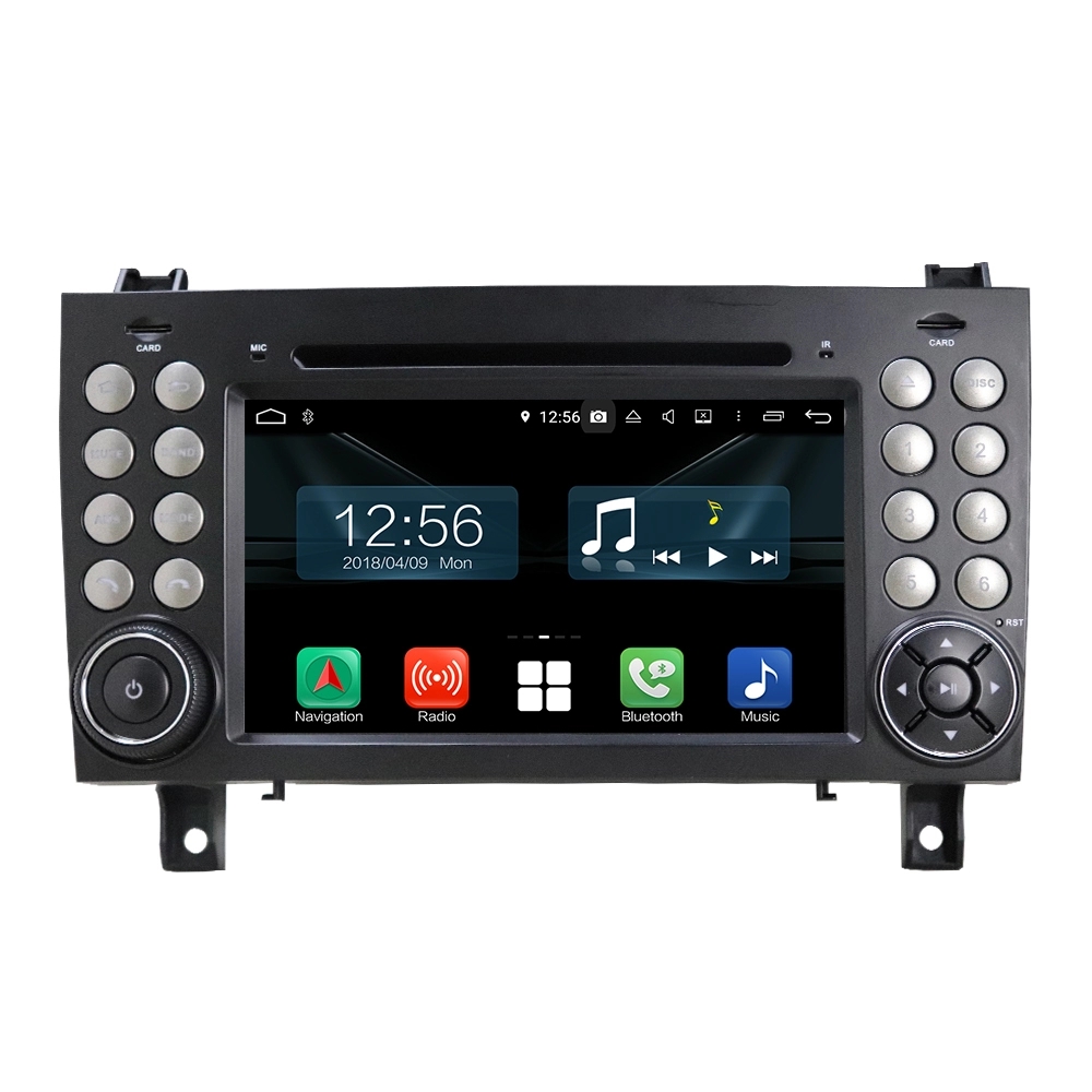

4gb+128gb PX6 2 DIN 7" Android 10 Car DVD Player for Mercedes-Benz SLK-Class R171 SLK200/280/300/350/55 2004-2012 DSP Stereo Radio GPS Navigation WIFI Bluetooth 5.0