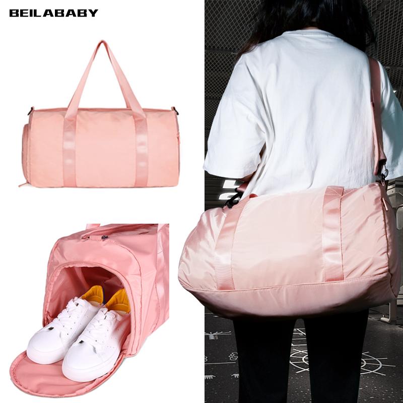 

Gym Travel Bags For Women Man Yoga Fitness Sports Waterproof Female Shoulder Bag High Capacity Handbags Gift Girlfriend 2021 Outdoor