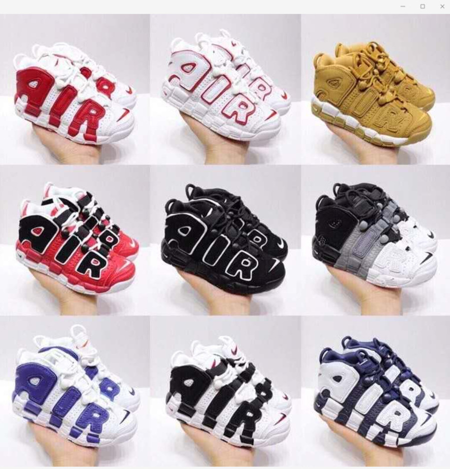 

Air Direct Sale Big Pippen Men's and Women's Parent-child Casual Children's Basketball Shoes L1JU