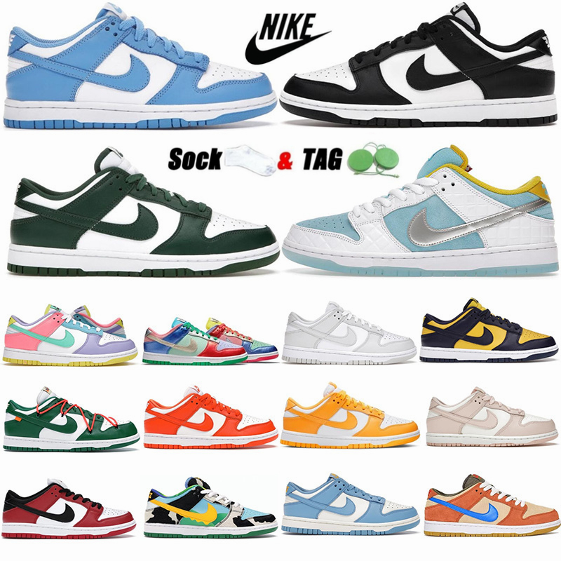 

SB Dunk Running Shoes Low Michigan UNC Black White Varsity Green Kentucky Chunky Dunky Syracuse Laser Orange Dunks Mens Sports Sneakers Classic Womens Trainers