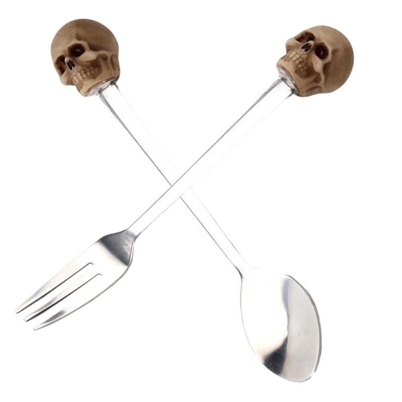 

Forks 1 Set Design Fruit Fork Coffee Spoon Party Supplies Western Salad Tableware