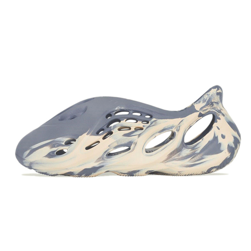 

Shoes Kanye Slides Slippers Men Women Sandals Platform Sneakers Foam Rubber Mxt Moon Gray Ararat Orange Desert Sand Bone Earth Brown Slide bb, Black