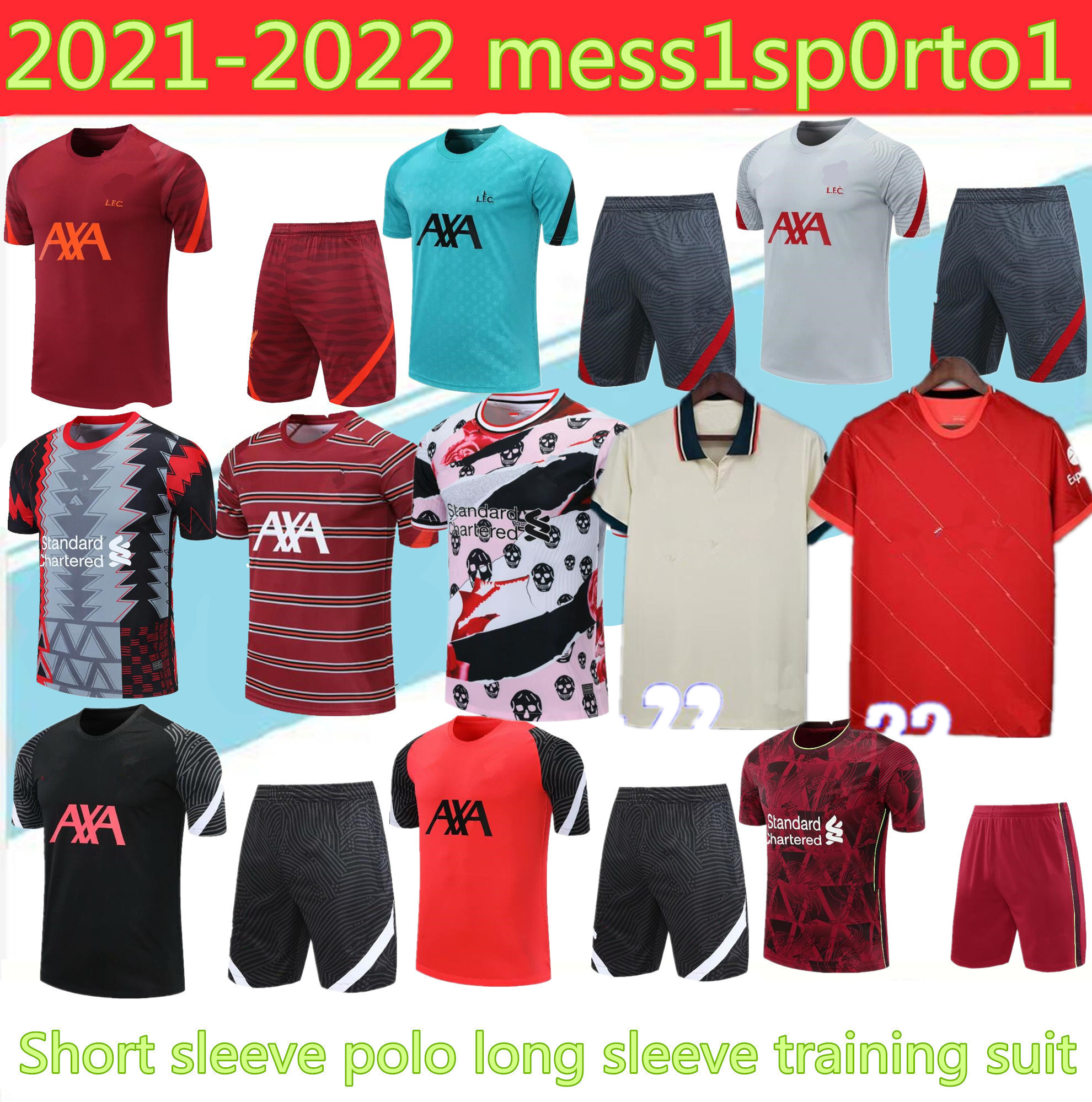 

2021 Short sleeve suit football polo 3/4 Short sleeve polo chandal futbol size S-2XL, Beige