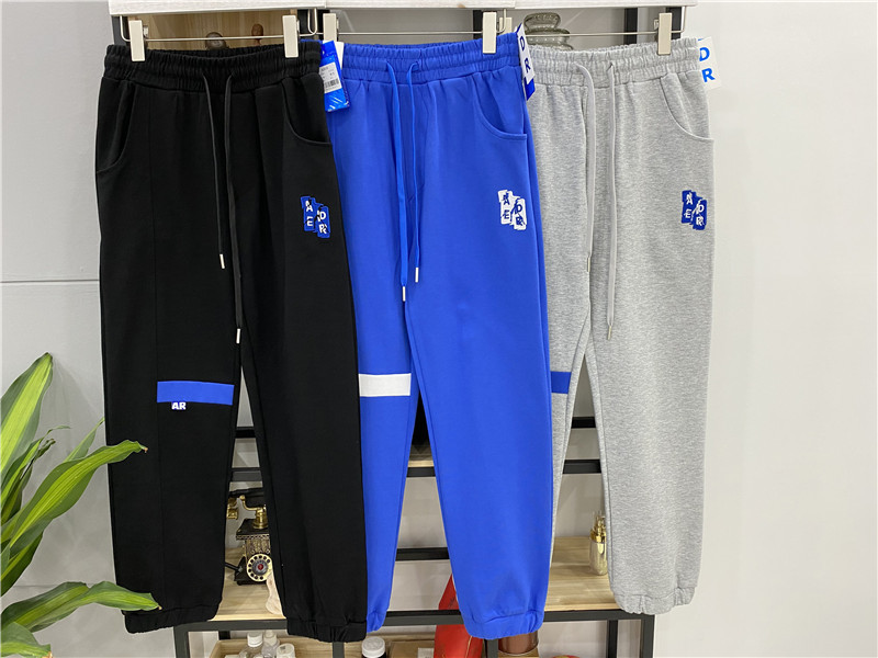 

Blue Grey Black weatpants Men Women Pants Multiple Pockets Trousers