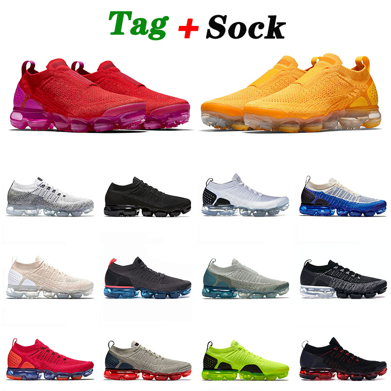 

Top Fashion 201 Sneakers FLY KNIT MOC 2.0 Running Shoes Men Women University Gold Red Vapourmax Tn Plus Trainers Outdoor Sports 36-45