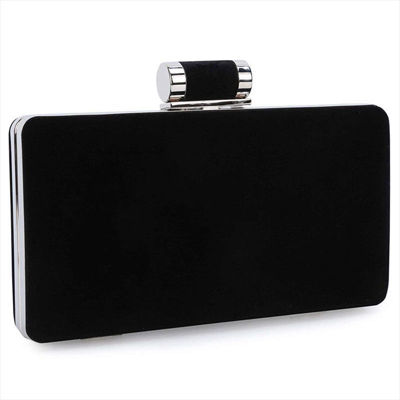 

evening bags womens formal velvet wedding prom party clutch purses black drop good quality