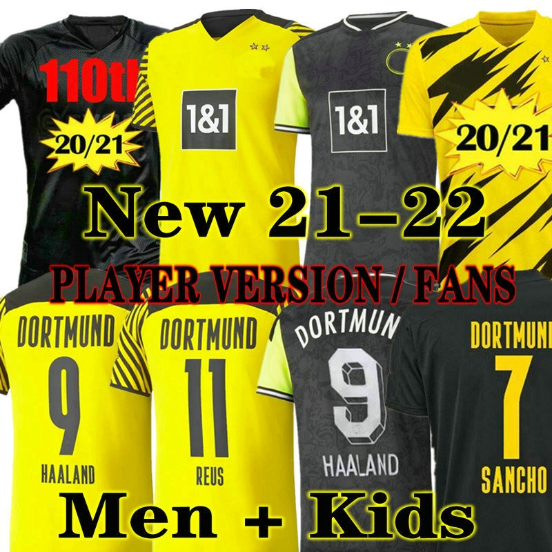

HAALAND REUS Borussia 20 21 22 4th dortmund soccer jersey 1990 Limited Edition Player version 2021 2022 football shirts BELLINGHAM SANCHO HUMMELS BRANDT men + kids kit, 20 21 3rd
