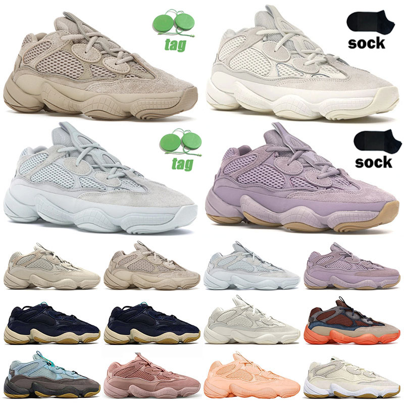 

2022 new men women Running Shoes low cut designer with socks soft vision womens sport sneaker winter run shoe mens kanyes 500s stone salt sail cushion trainers, Bc15
