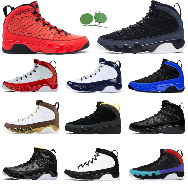 

Hotsale University Blue 9s jumpman men basketball shoes 9 Change The World Black white Space Jace Gym Red Motorboat Jones mens trainers outd