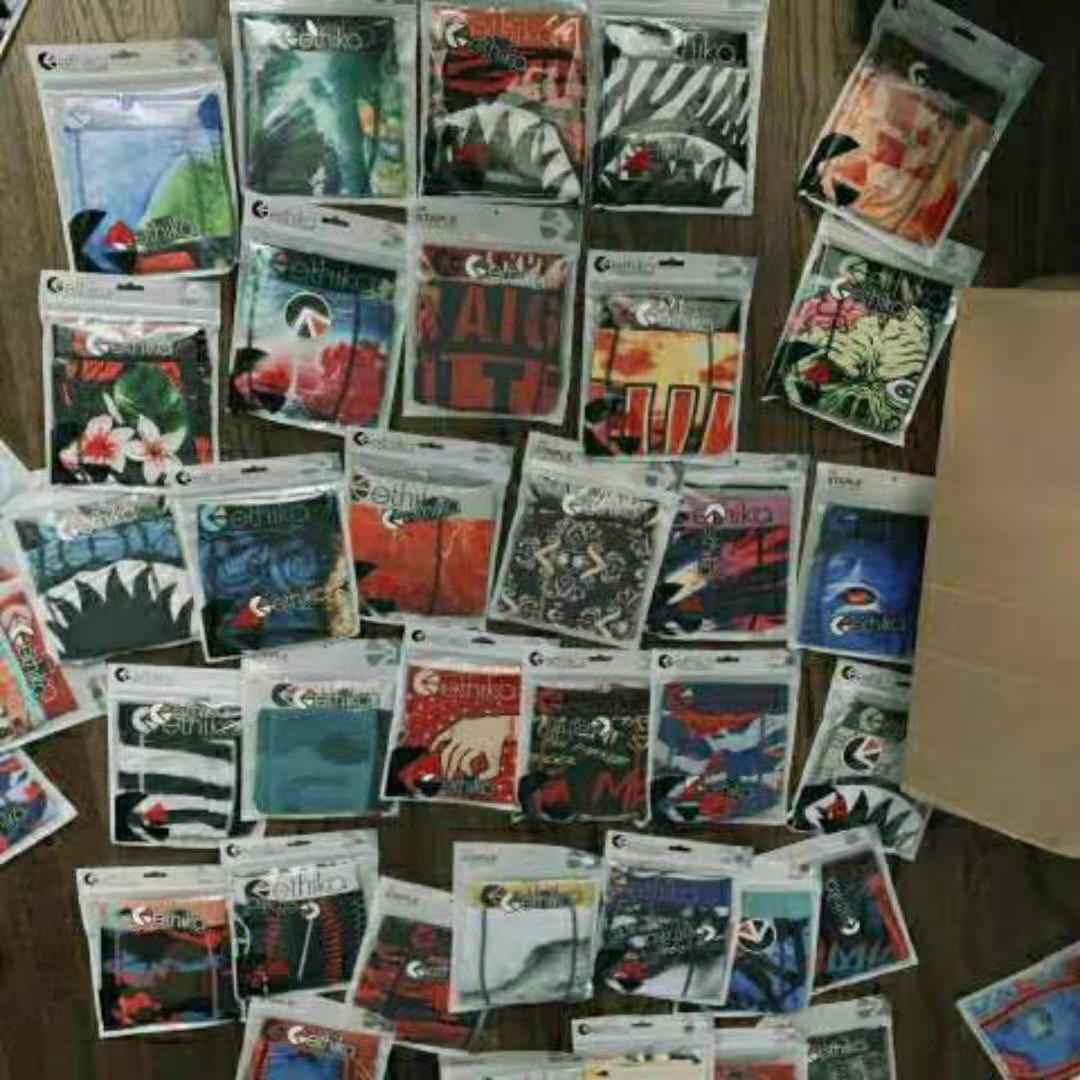 

Ethika Underpants Soft Man Brief Letter For Sexy Male Shorts Boxer Boxers men Underpants(Random Color), Black;white