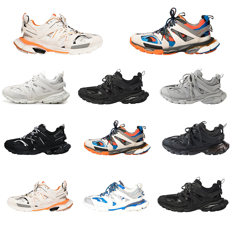 

Triple S 3.0 shoes New color pink blue white Tessmen women Clunky Sneaker Casual Shoe fashion Dad With Dust Bag eur36-45