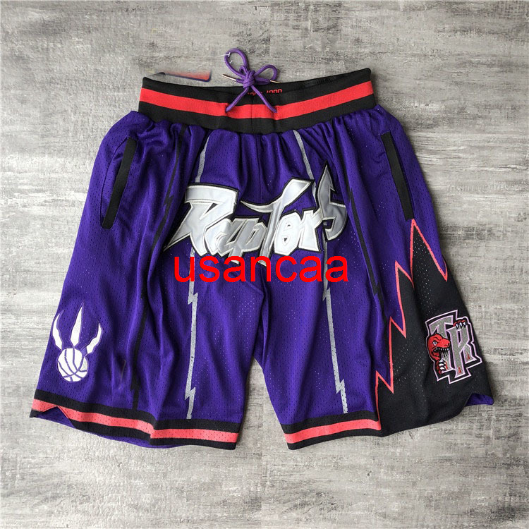 

Toronto 2020 season purple pockets basketball shorts Size S,M,,XL,XXL