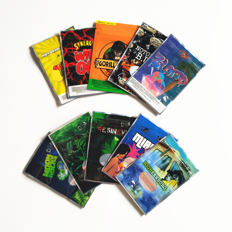 

Joke's UP Synergy Wifi OG resinevil GORILLA GLUE BAG Packing Dry Herb Flower Packaging